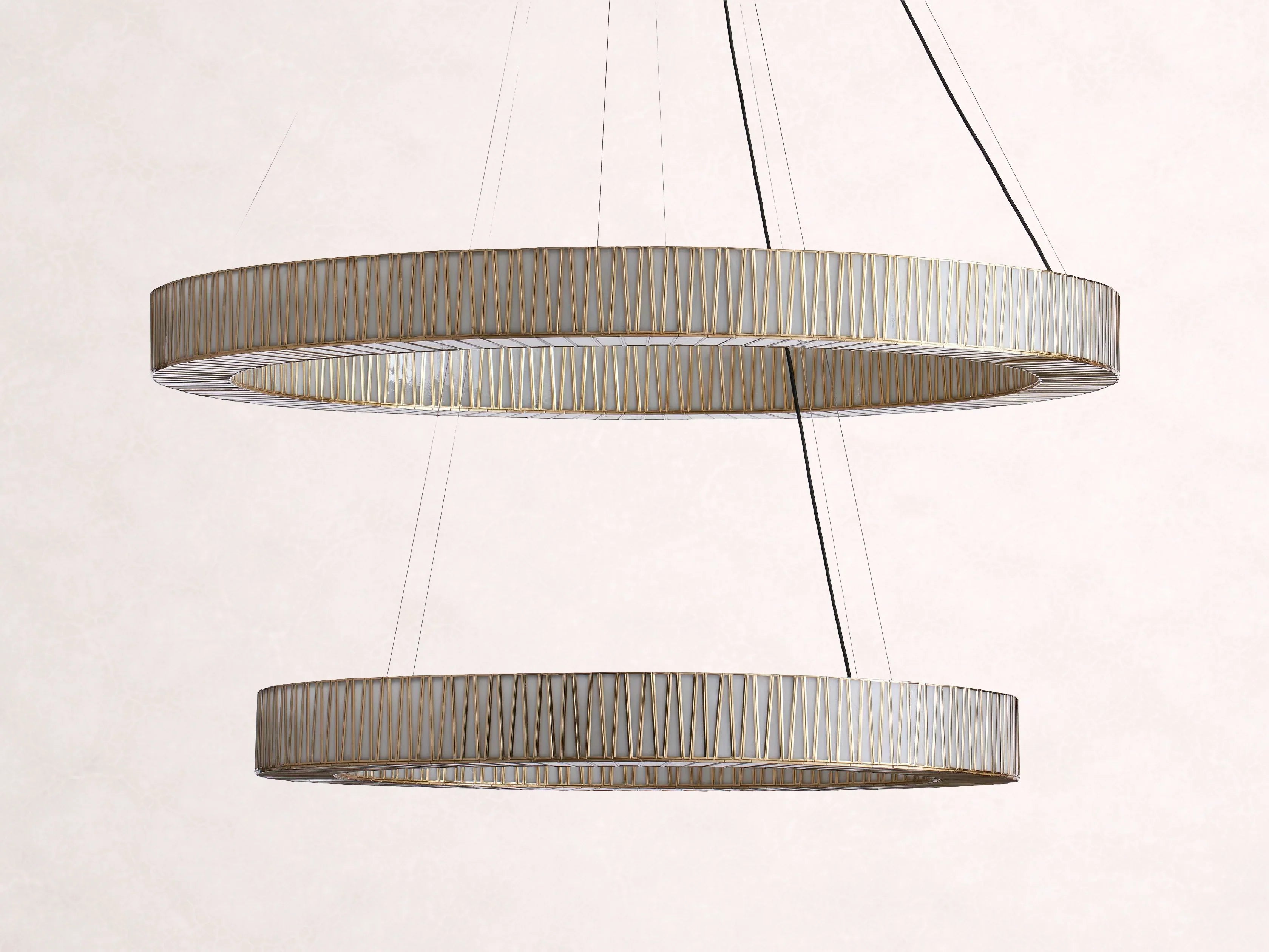 Jeunet 2-Tier Round Chandelier
