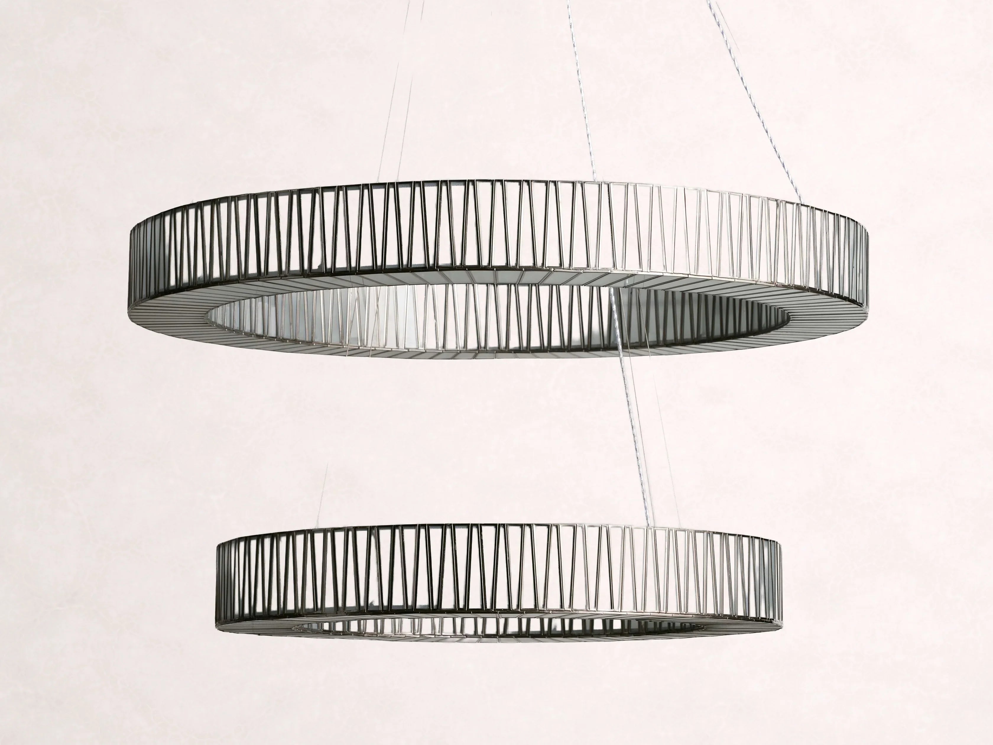 Jeunet 2-Tier Round Chandelier