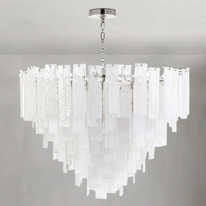 Tidelle Clear Glass Chandelier Large