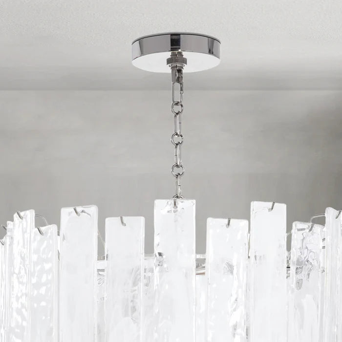 Tidelle Clear Glass Chandelier Small