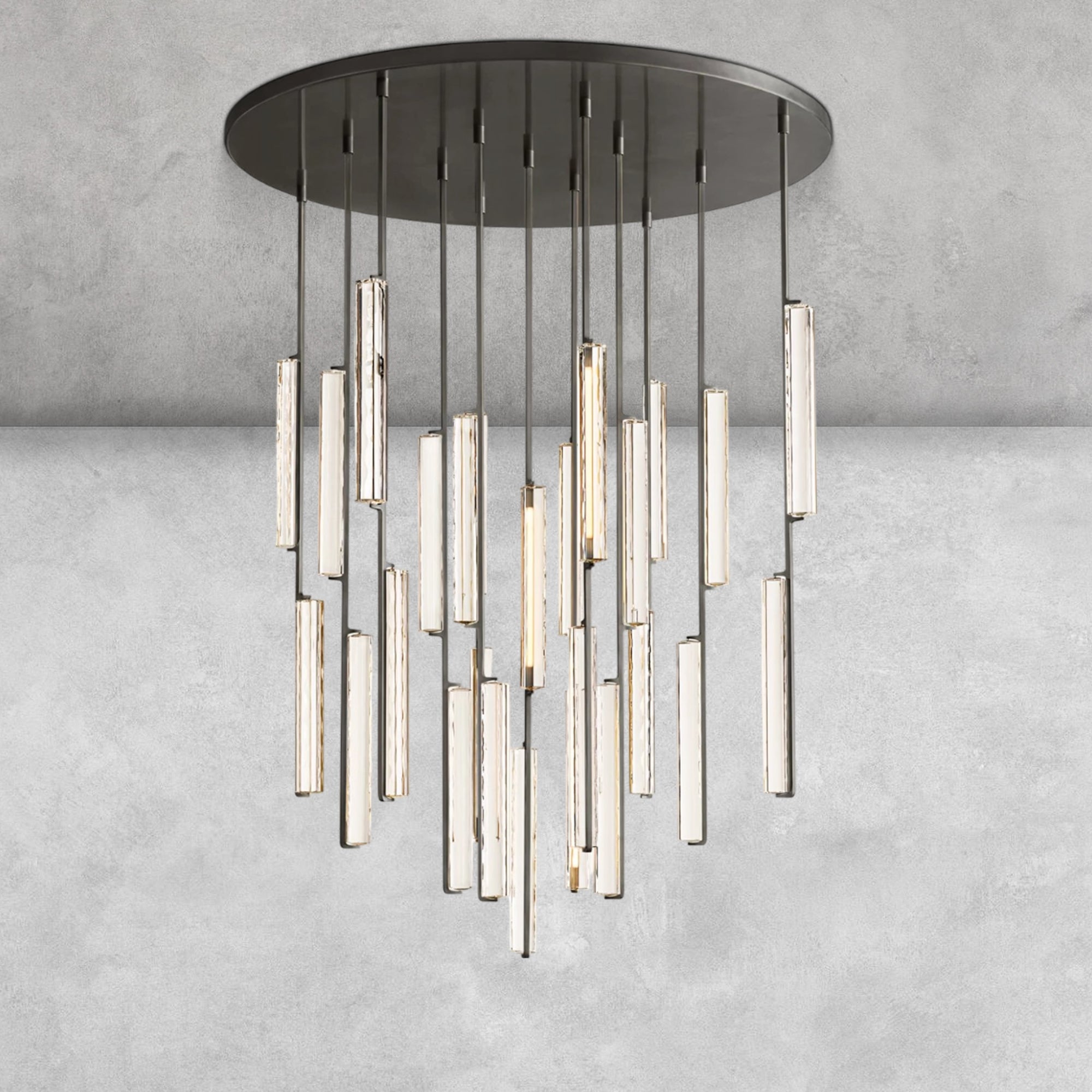Milano Crystal Round Chandelier 24‘’ 40‘’ 56‘’