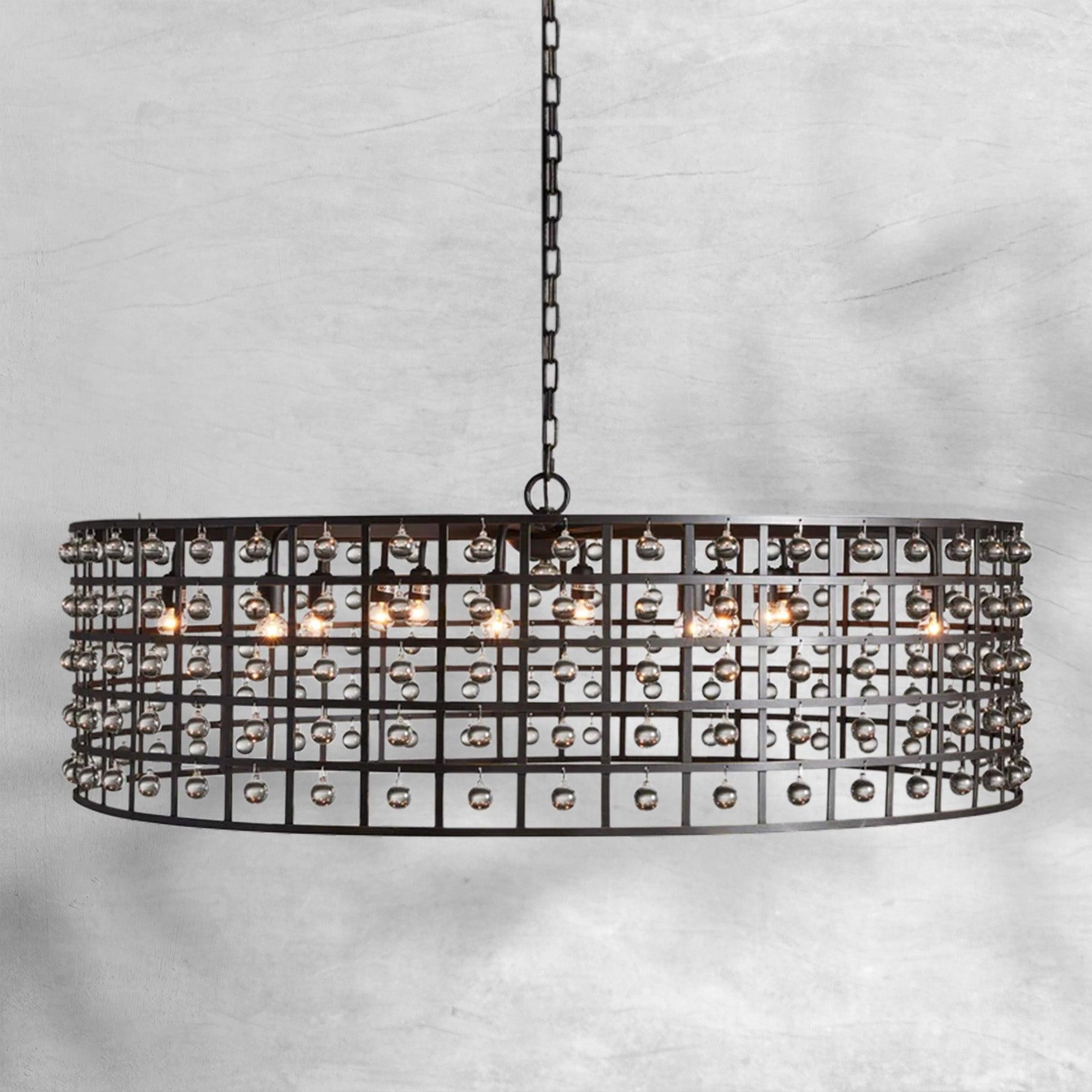 Aubrey Round Chandelier 6/8/12 Light