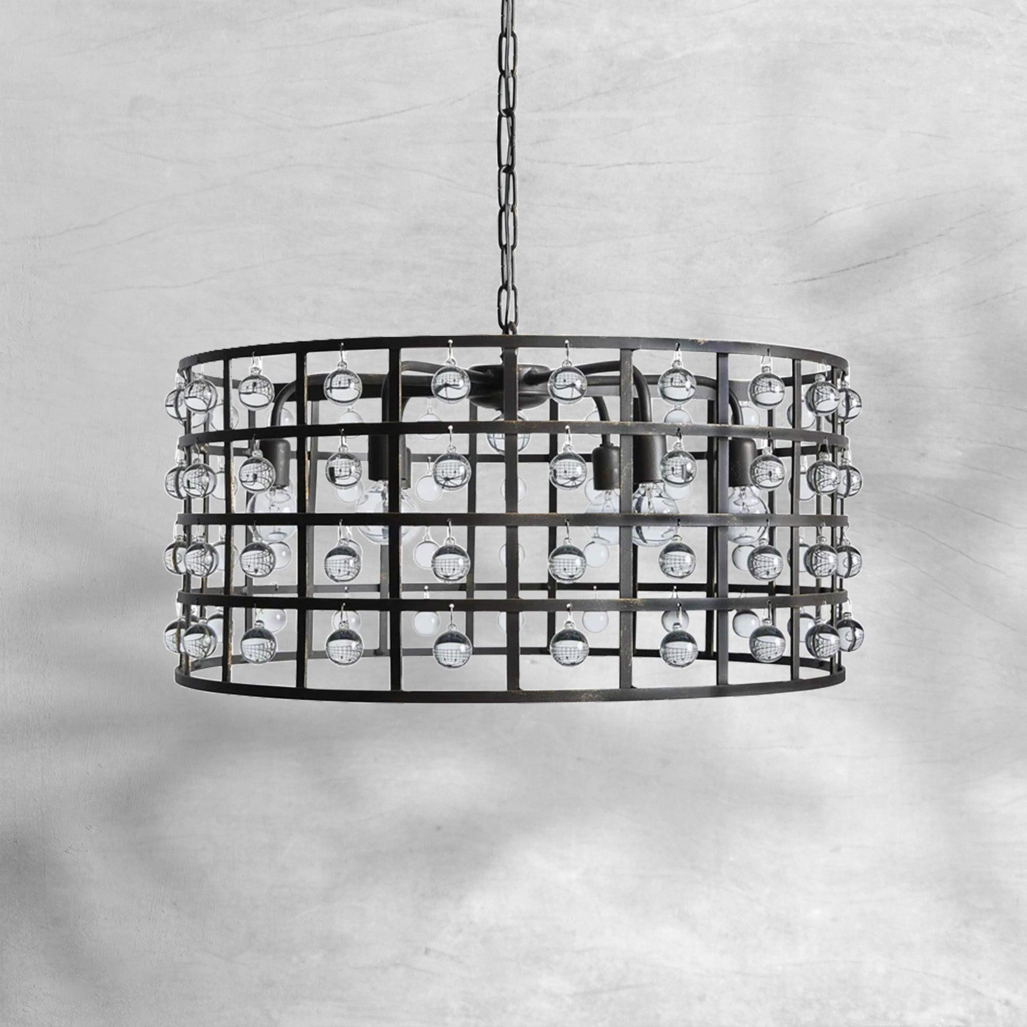Aubrey Round Chandelier 6/8/12 Light