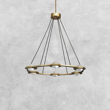 Planet Round Chandelier 36'' 48'' 60''
