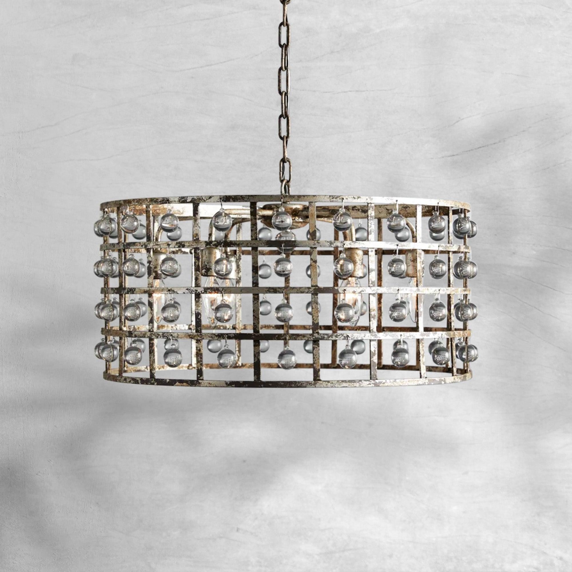 Aubrey Round Chandelier 6/8/12 Light
