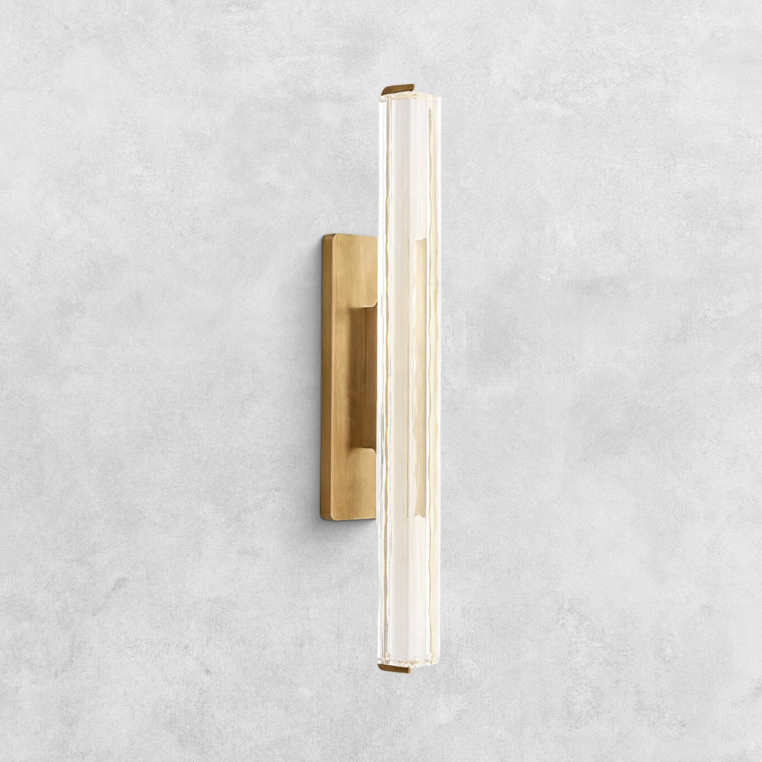Auburn Crystal Single Wall Sconce - 15''BrassBlushlighting