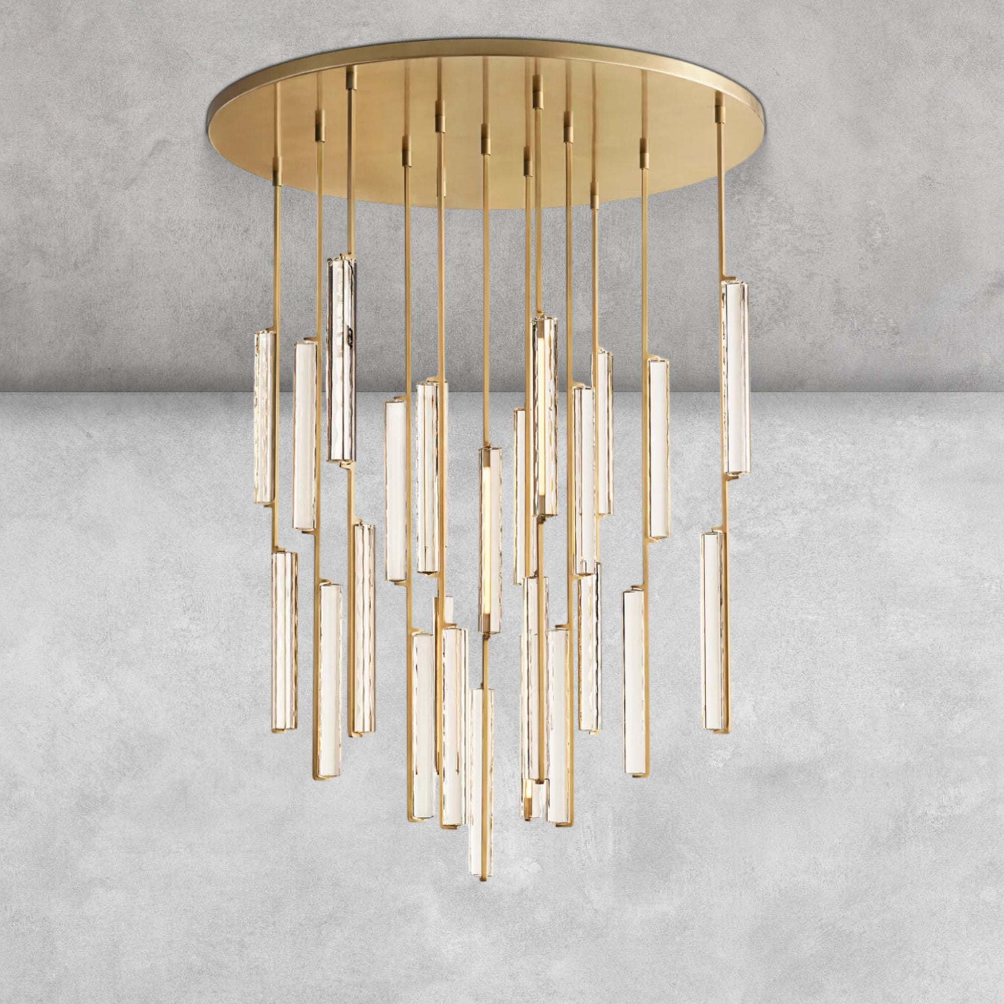 Milano Crystal Round Chandelier 24‘’ 40‘’ 56‘’