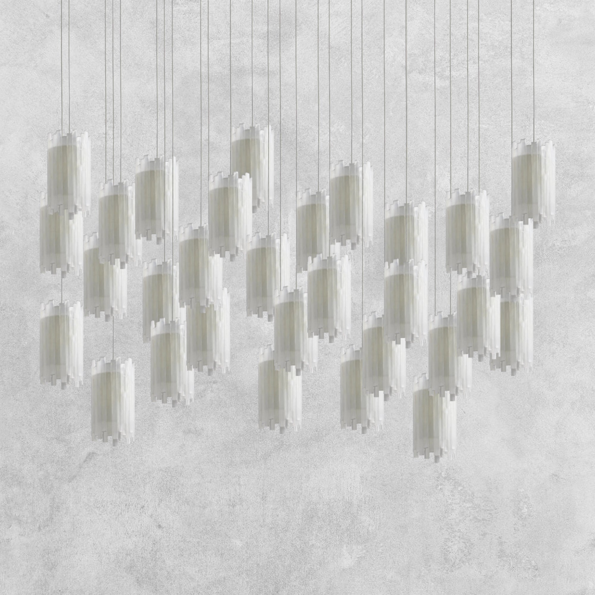 Gianna Rectangular Chandelier 15/30 Light
