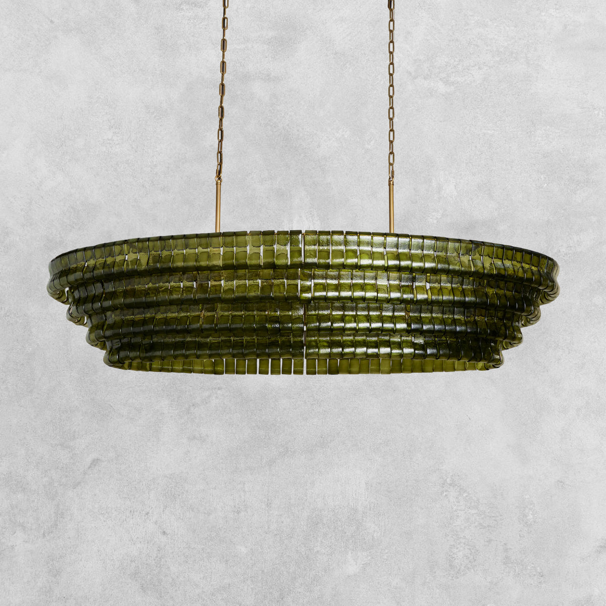 Glacien Oval Chandelier