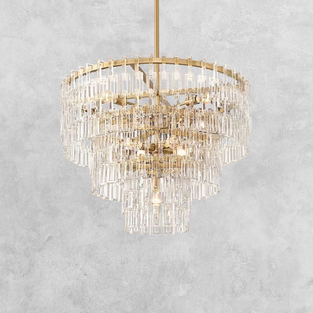Marigan Multi-Tier Round Chandelier 36″ 48″ 60″-Blushlighting