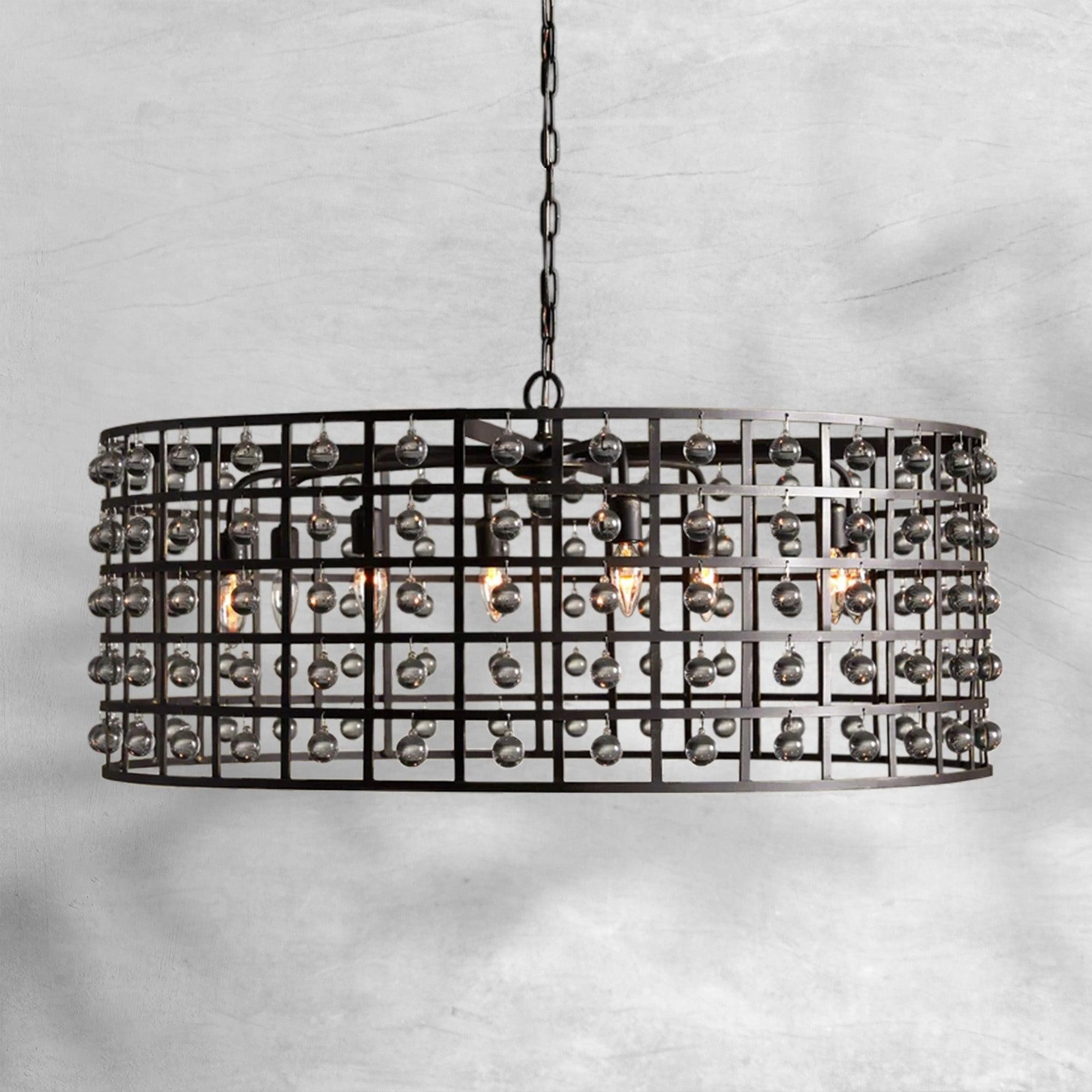 Aubrey Round Chandelier 6/8/12 Light