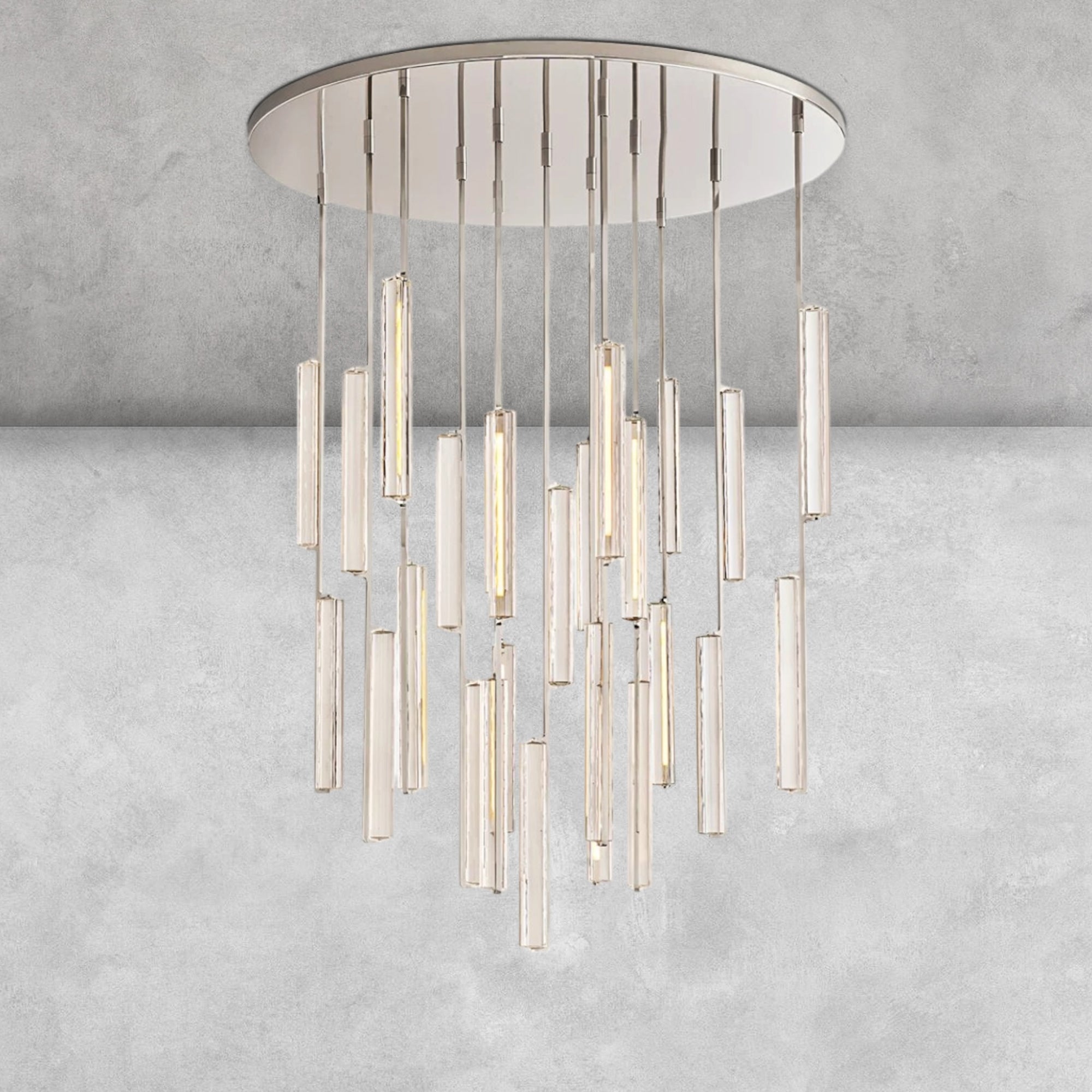 Milano Crystal Round Chandelier 24‘’ 40‘’ 56‘’