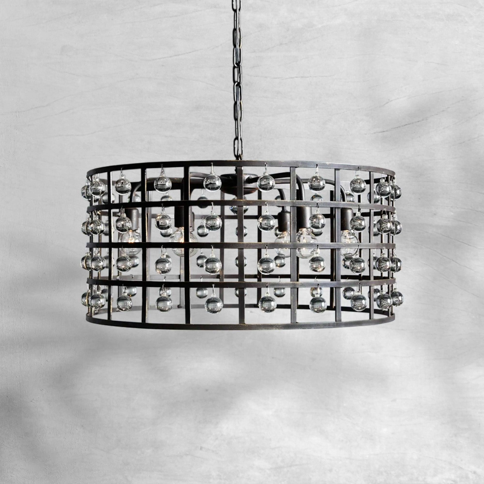 Aubrey Round Chandelier 6/8/12 Light