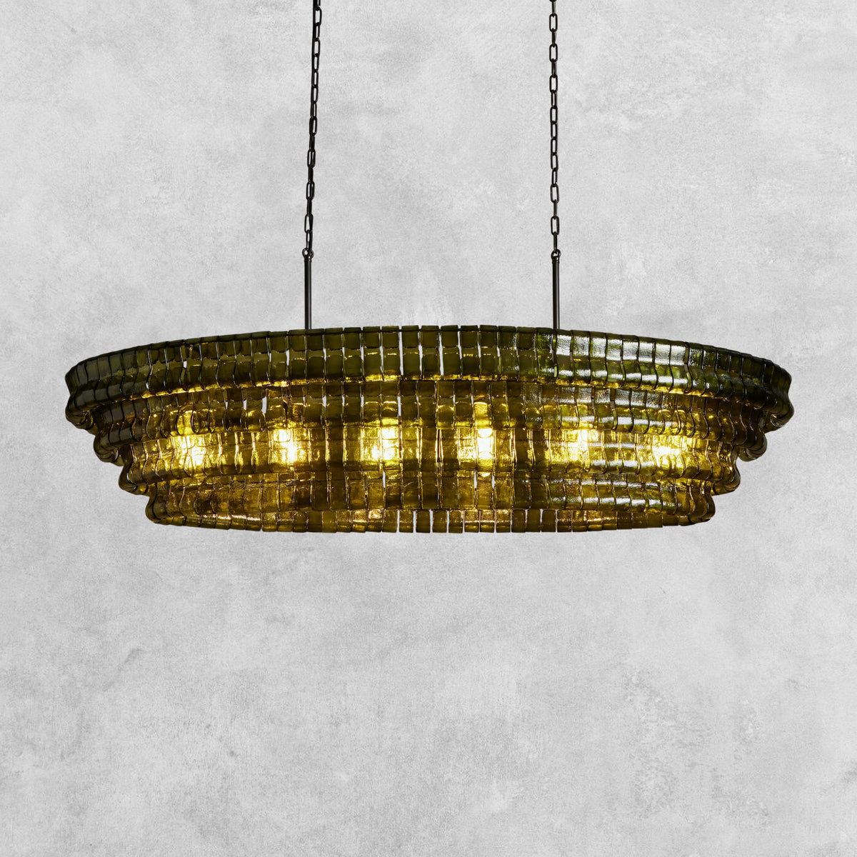 Glacien Oval Chandelier