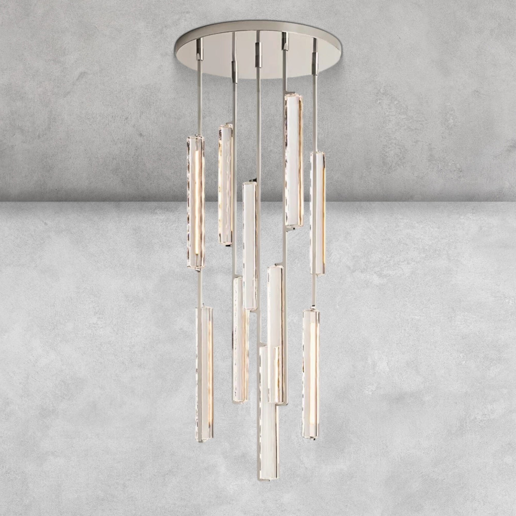 Milano Crystal Round Chandelier 24‘’ 40‘’ 56‘’