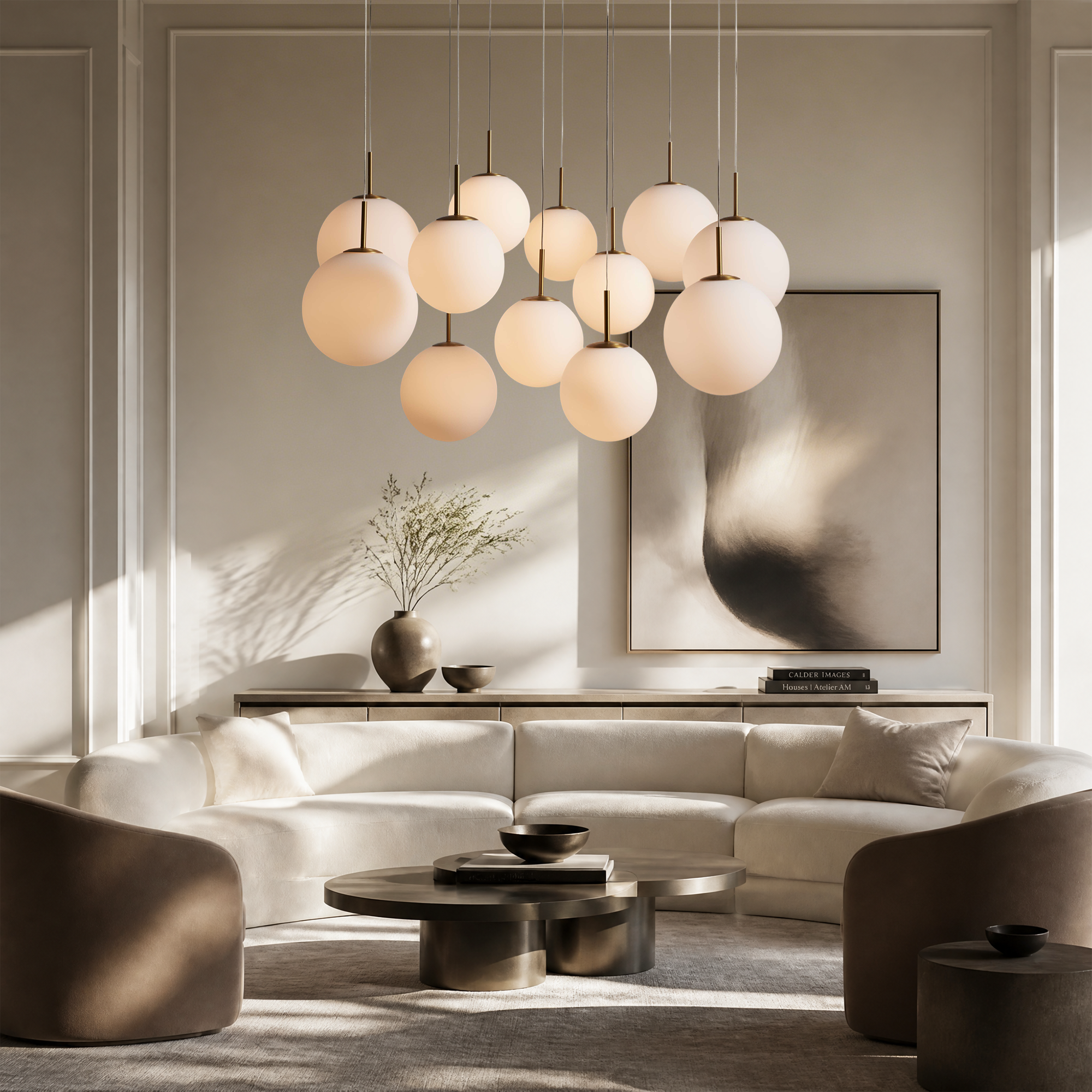 Casen Round Chandelier 20''28''34''43''