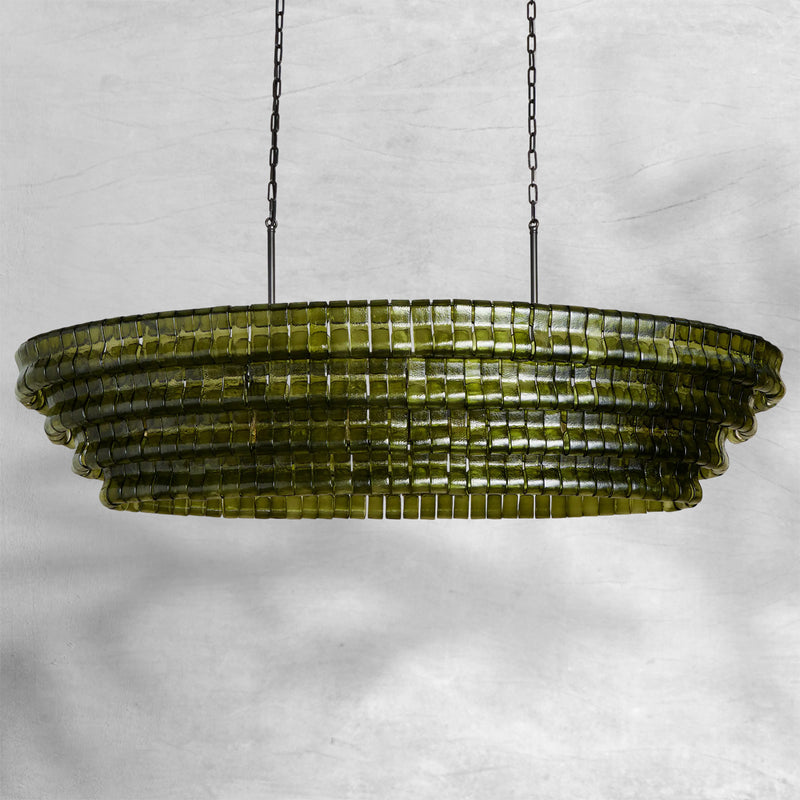 Ghiaccio Oval Chandelier