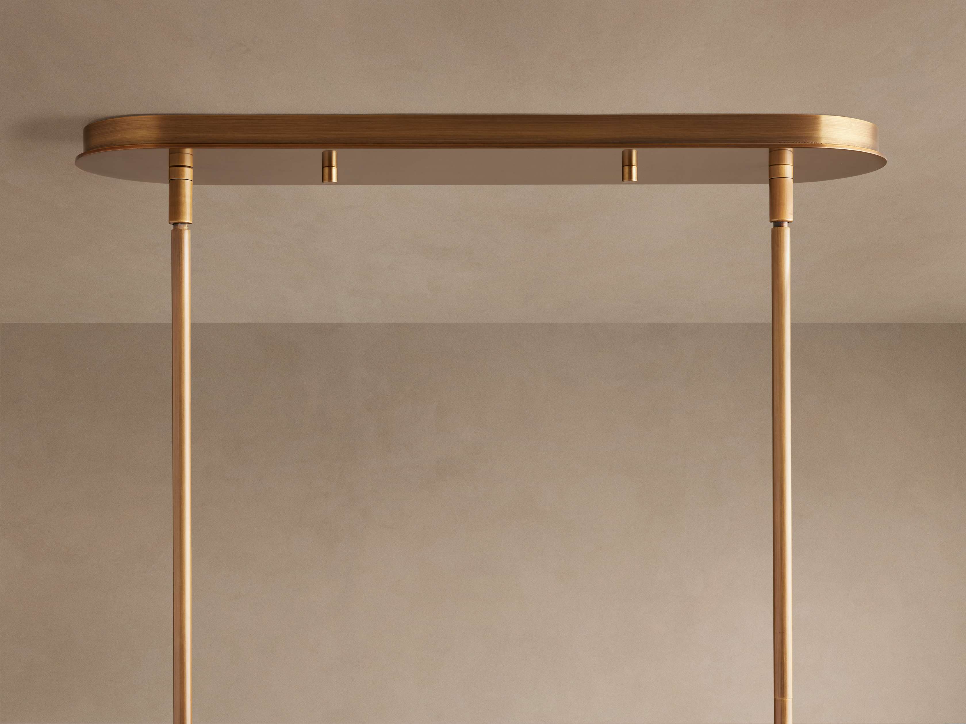 Daphne Metal Linear Chandelier 62''72''