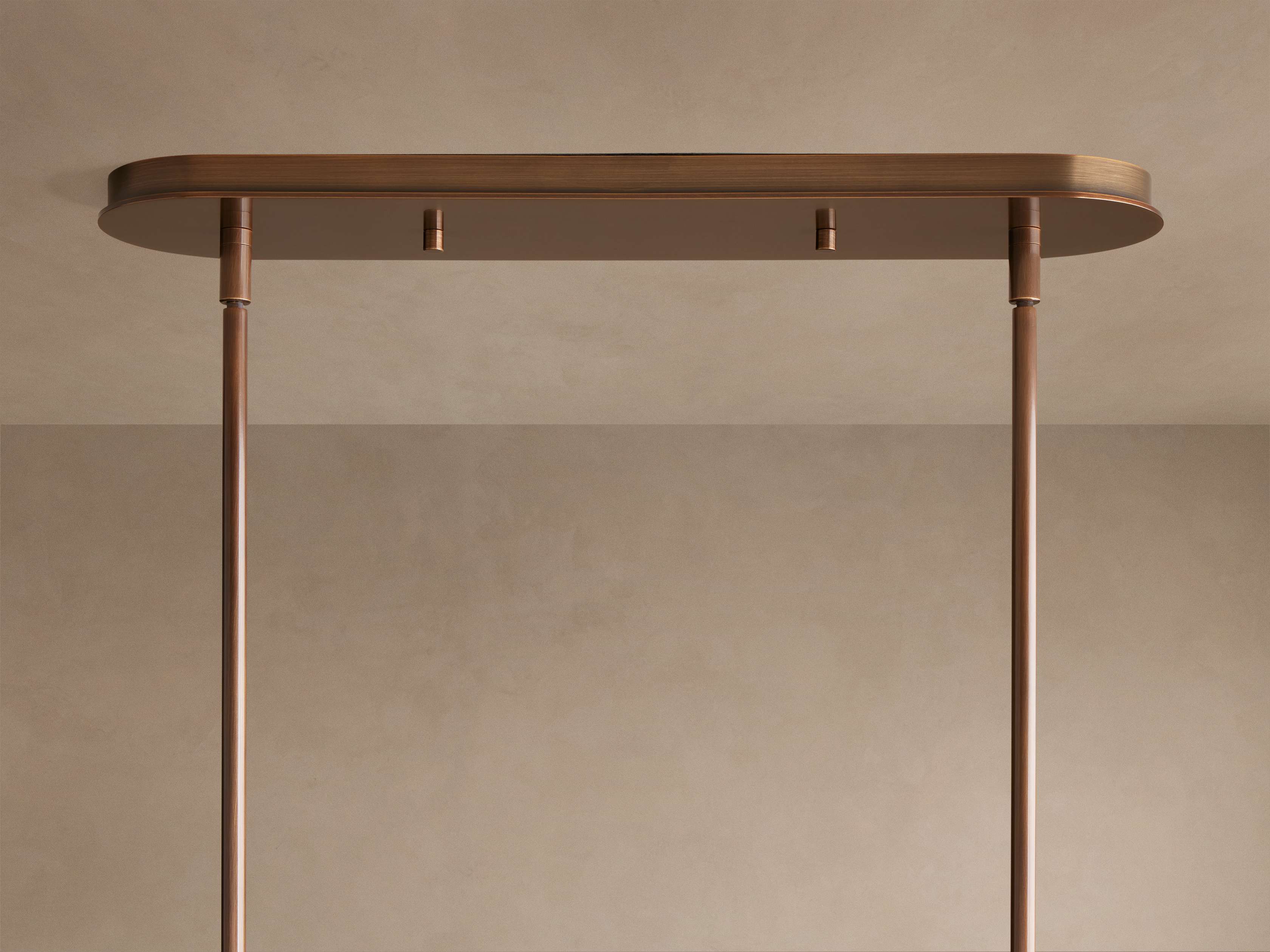 Daphne Metal Linear Chandelier 62''72''