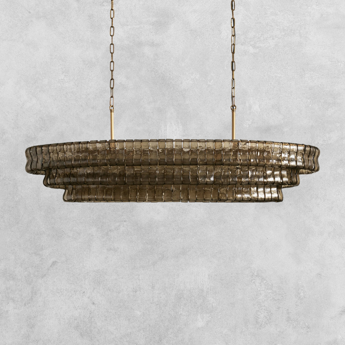 Ghiaccio Oval Chandelier
