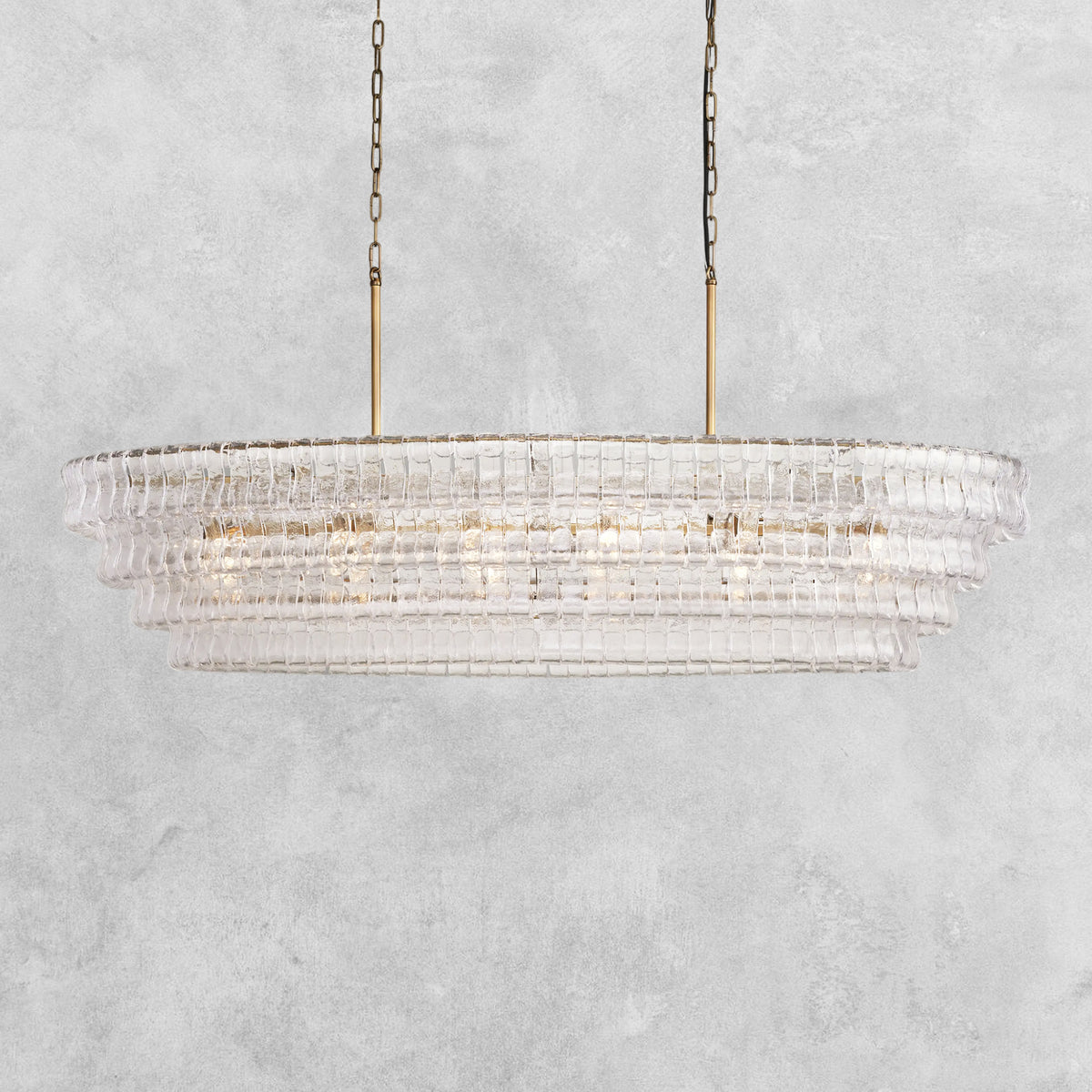 Glacien Oval Chandelier