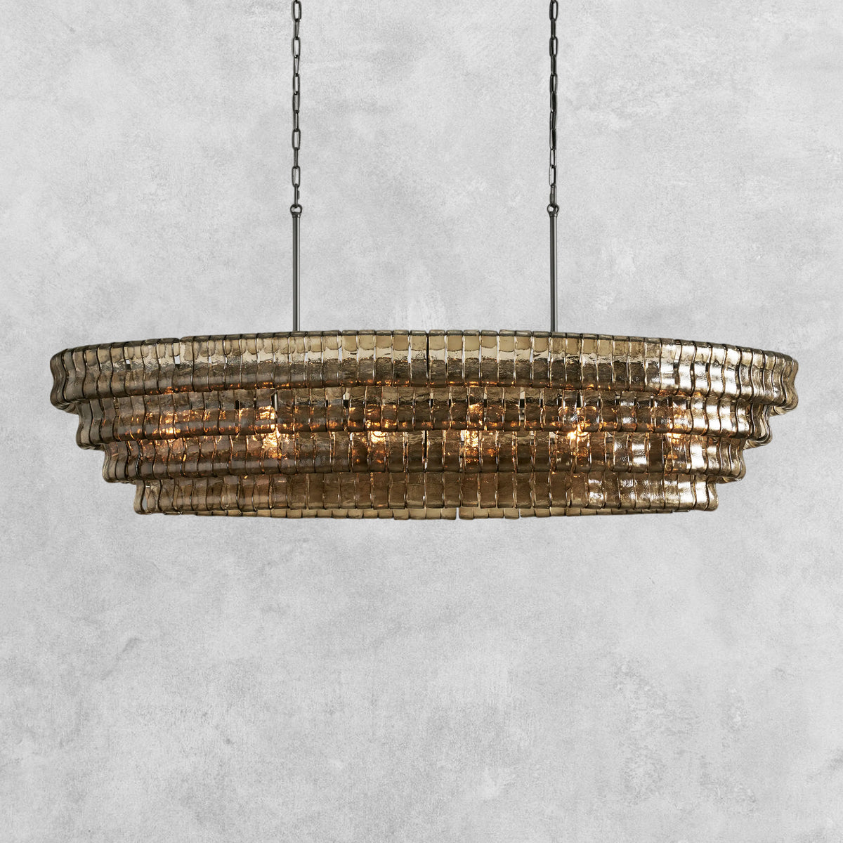 Glacien Oval Chandelier