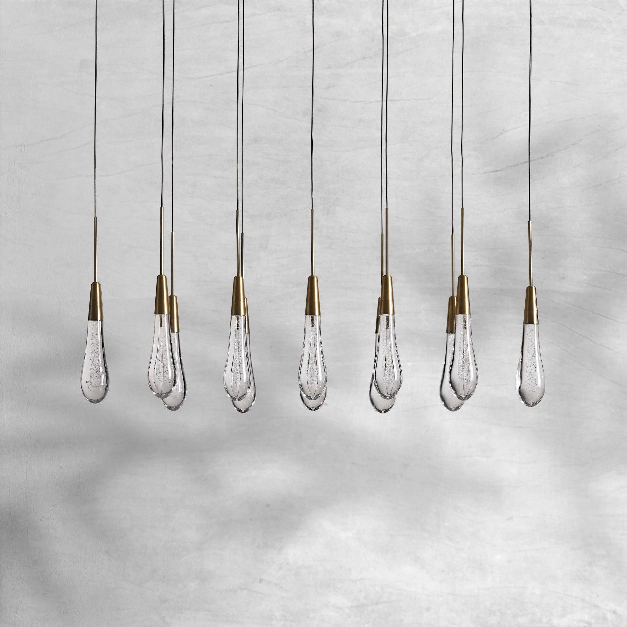 Soltaire Linear Chandelier 37"50"70"87"120"