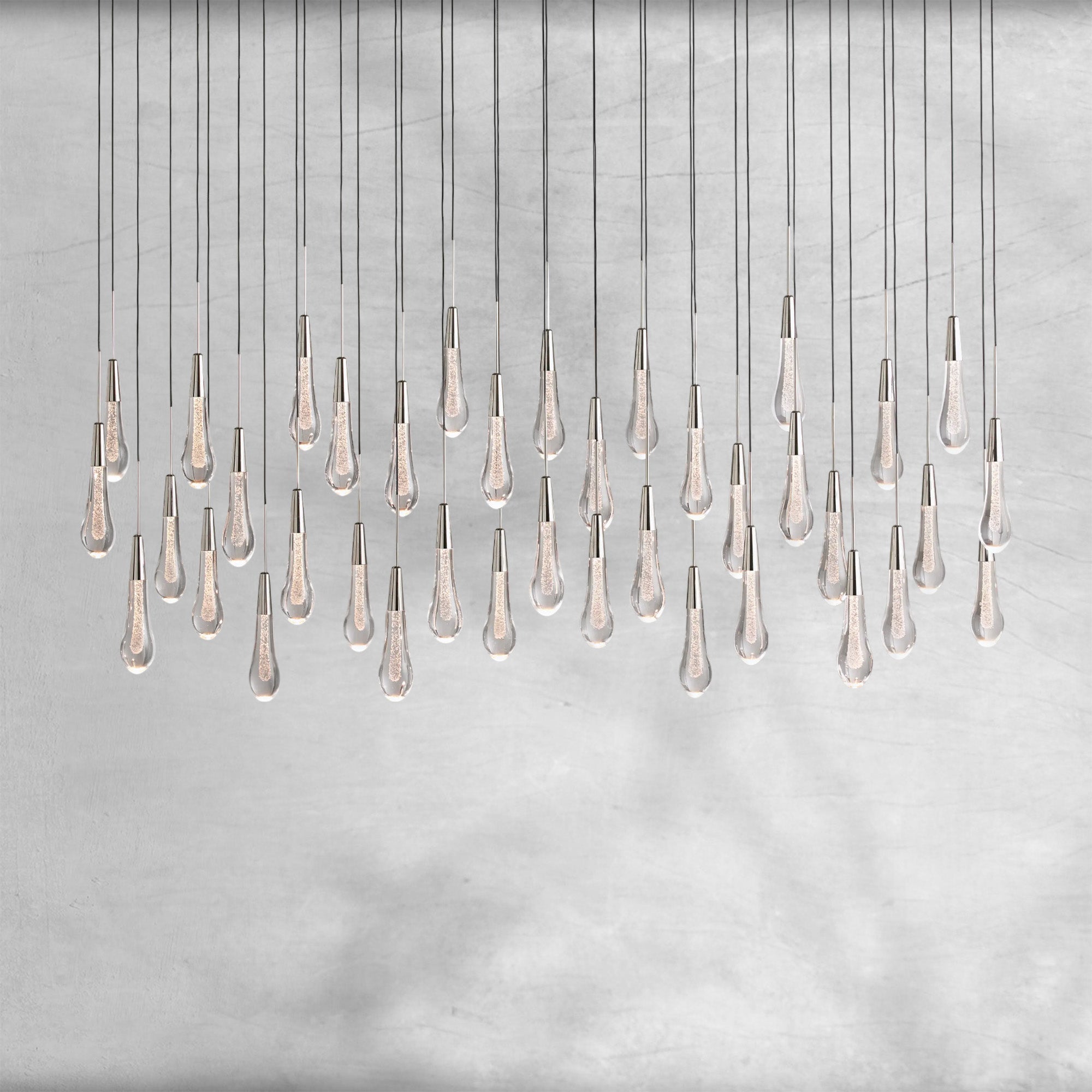 Soltaire Linear Chandelier 37"50"70"87"120"