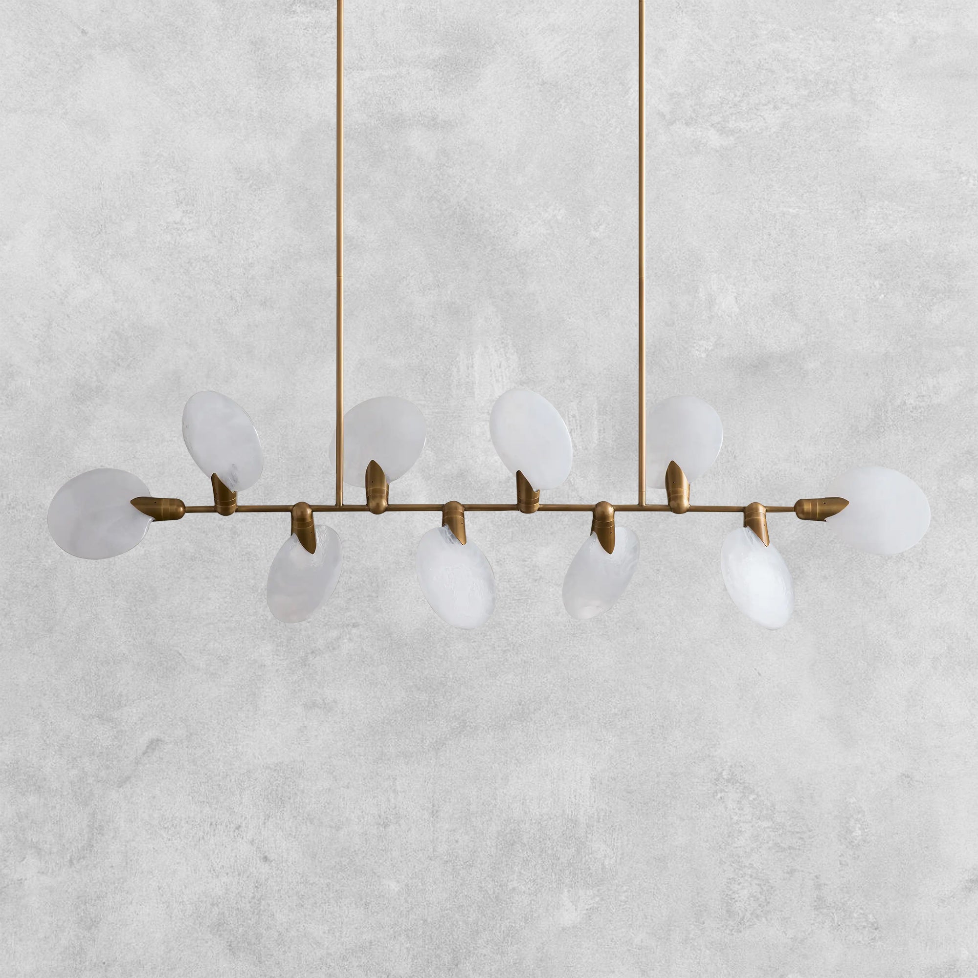 Lyla Linear Chandelier 62"74"