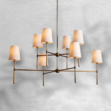 Rhodes 2-Tier Round Chandelier