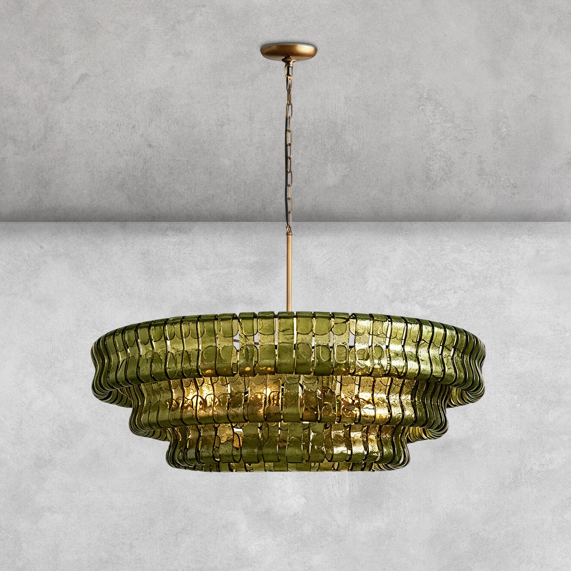 Ghiaccio Round Chandelier