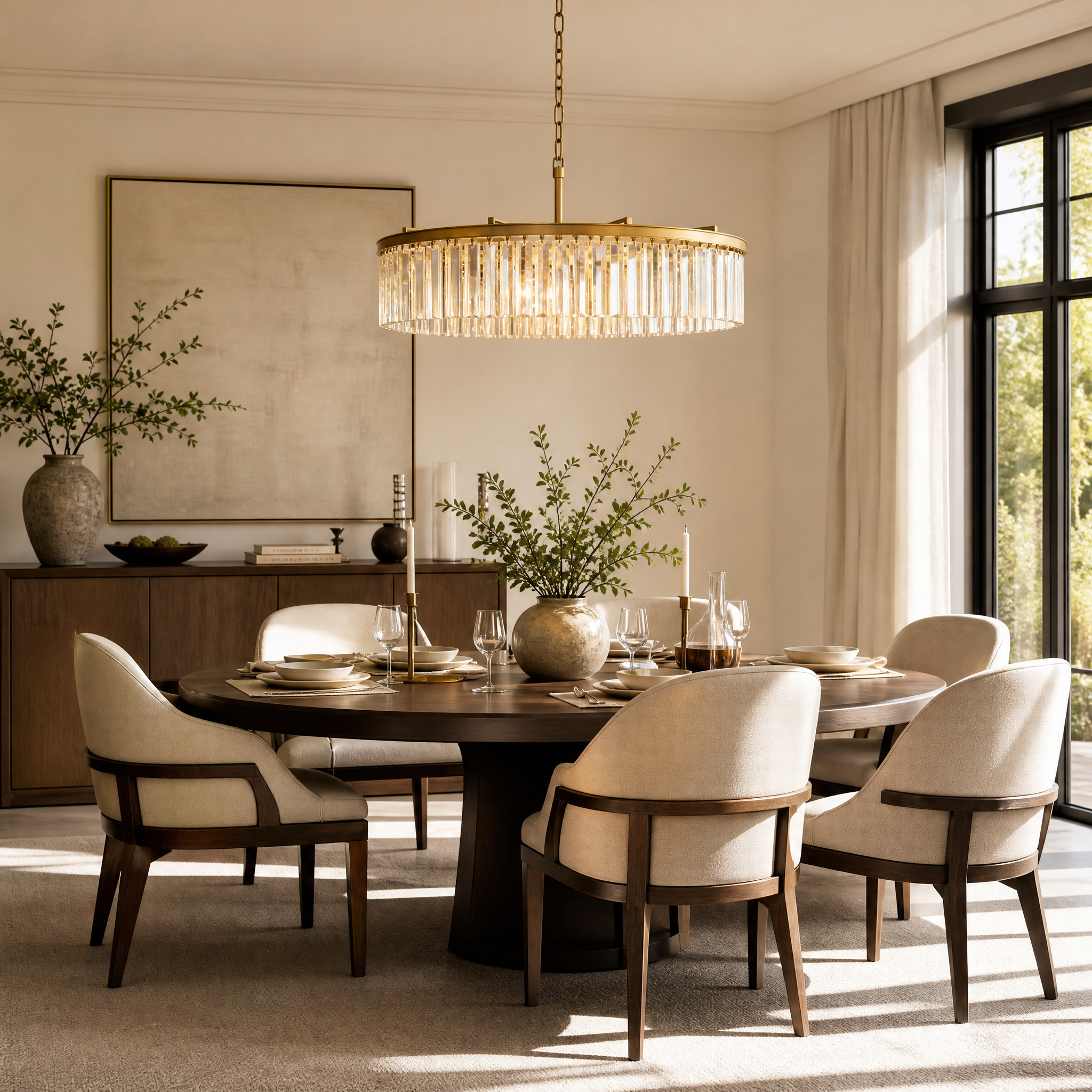 Astoria Round Chandelier 32'' 43''