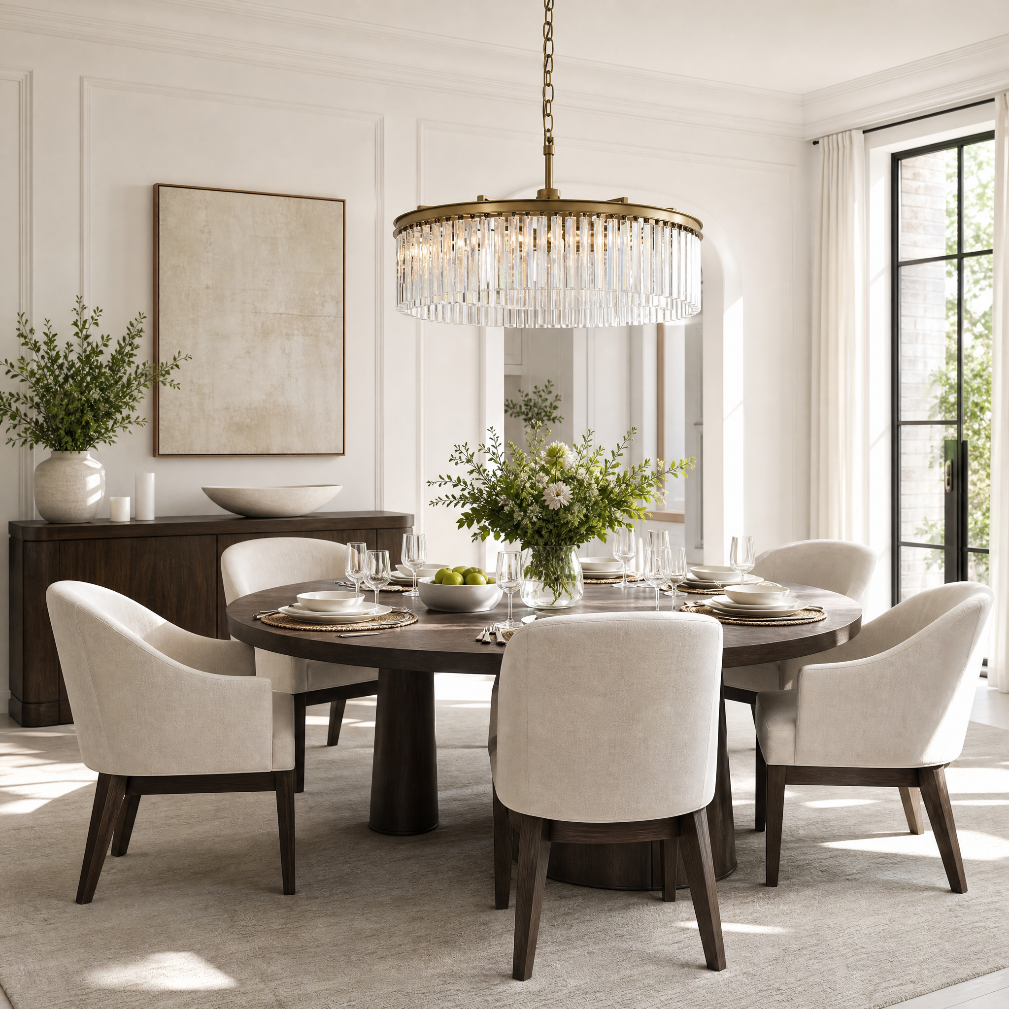 Astoria Round Chandelier 32'' 43''