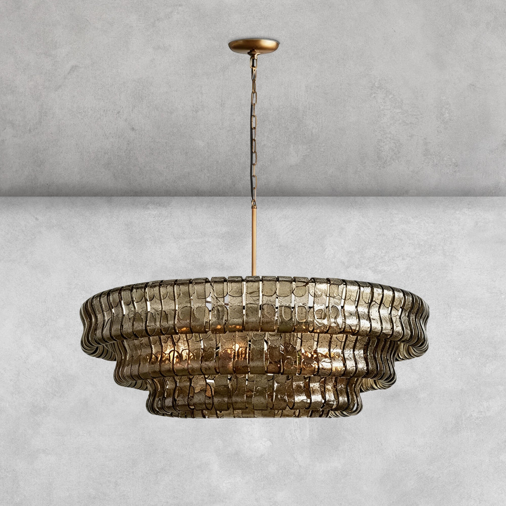 Ghiaccio Round Chandelier
