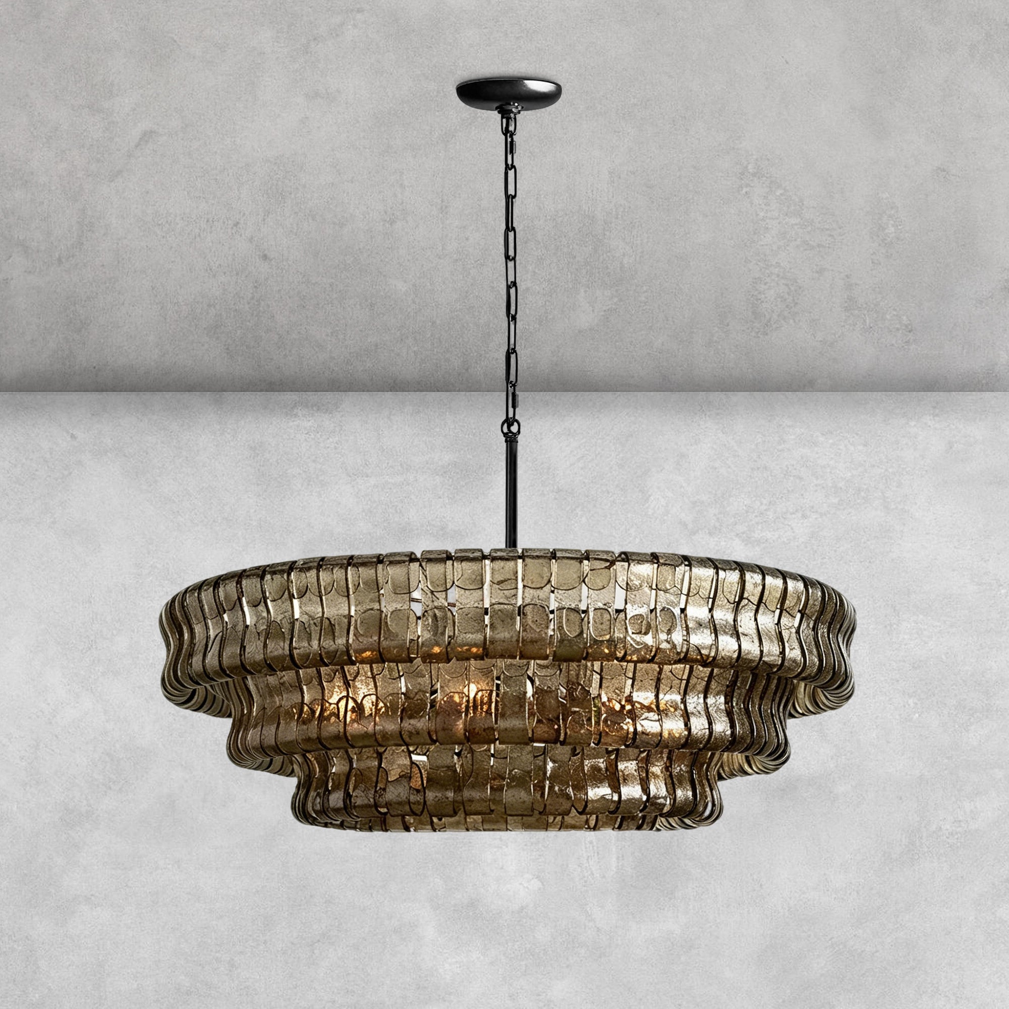 Ghiaccio Round Chandelier