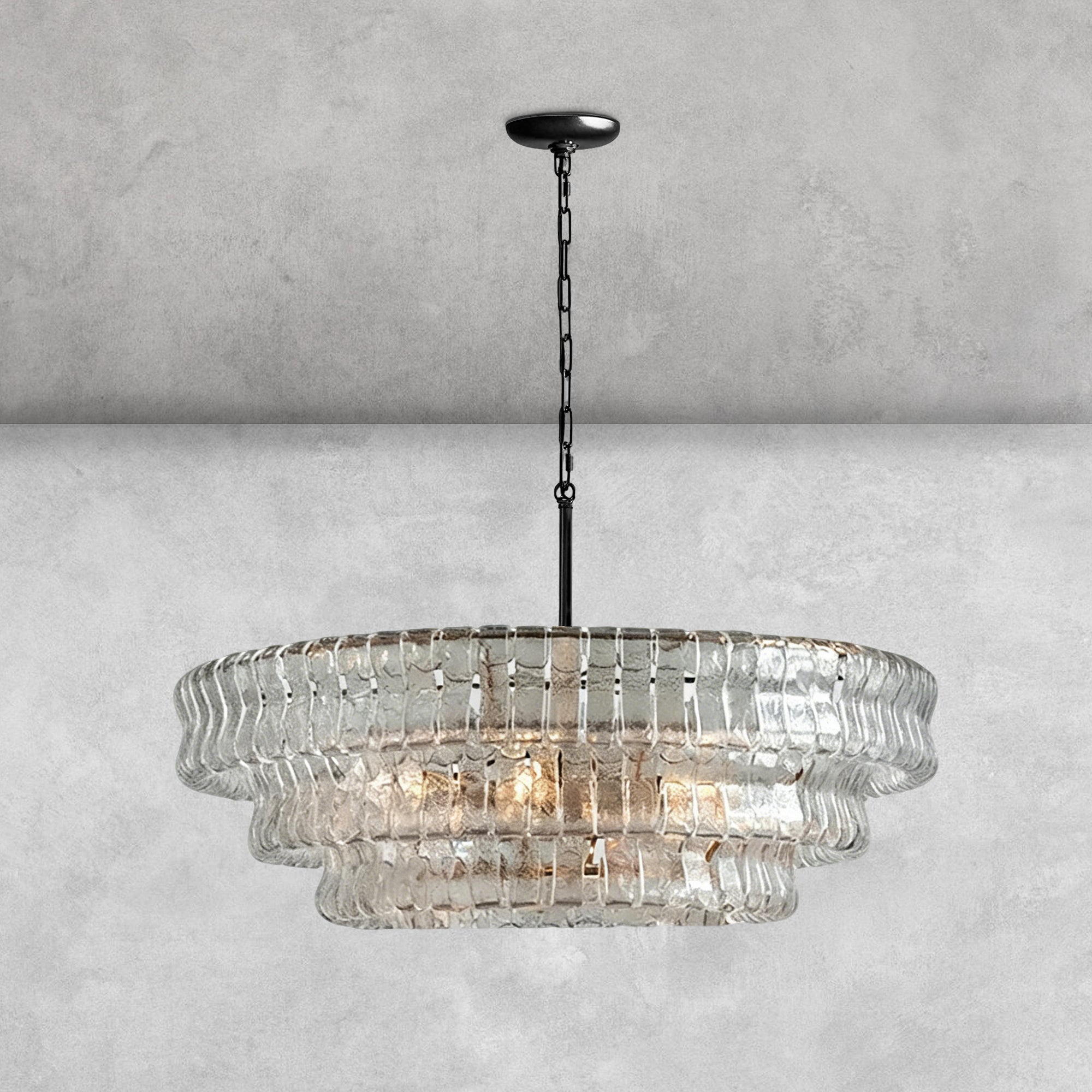 Ghiaccio Round Chandelier