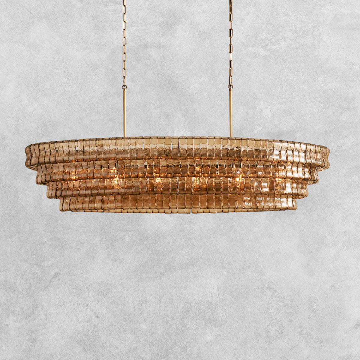Glacien Oval Chandelier