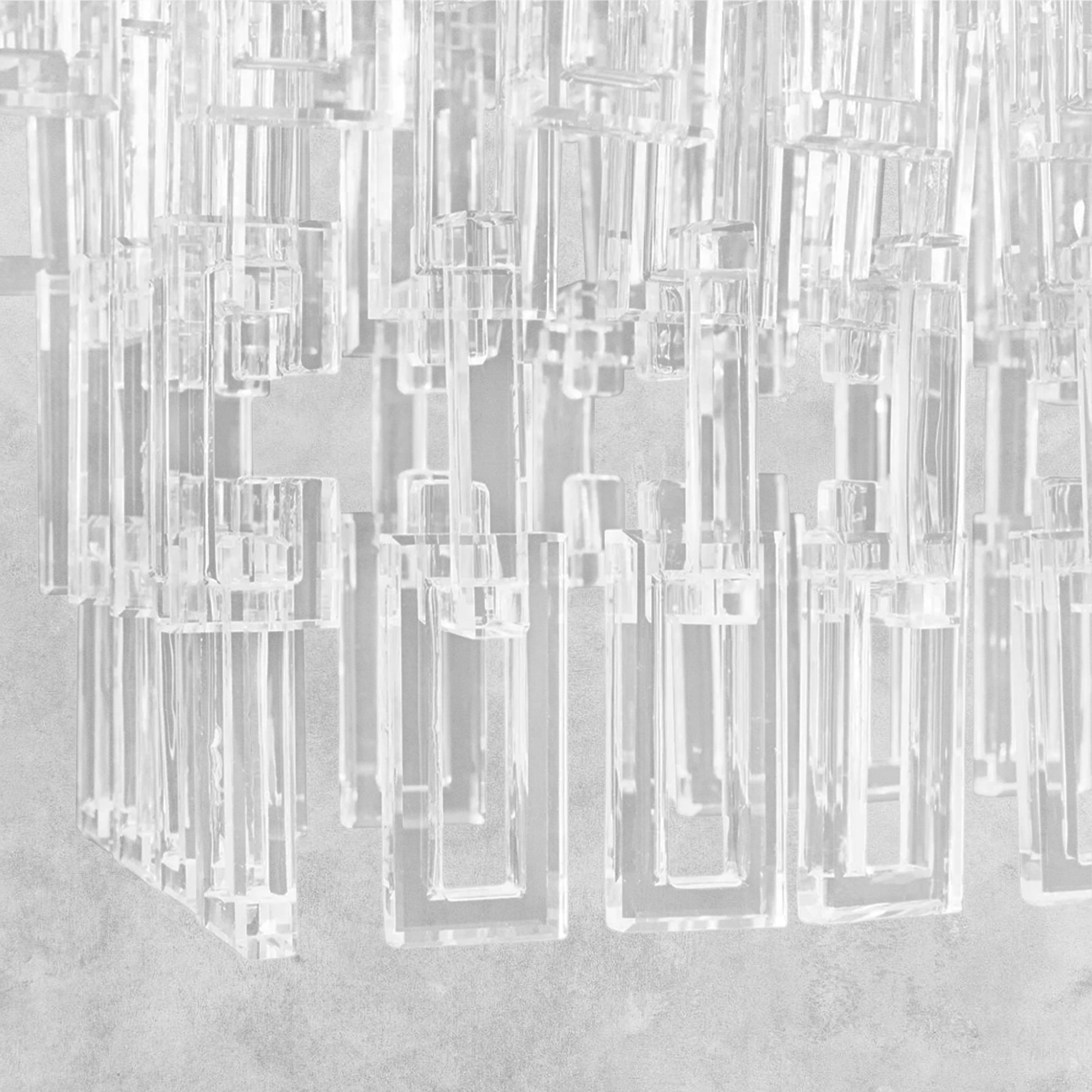 Aurelia Multi-Tier Rectangular Chandelier 60" 72"