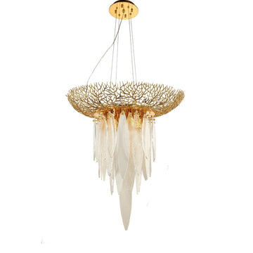 TLL Natalie Branching Murano Glass Chandelier