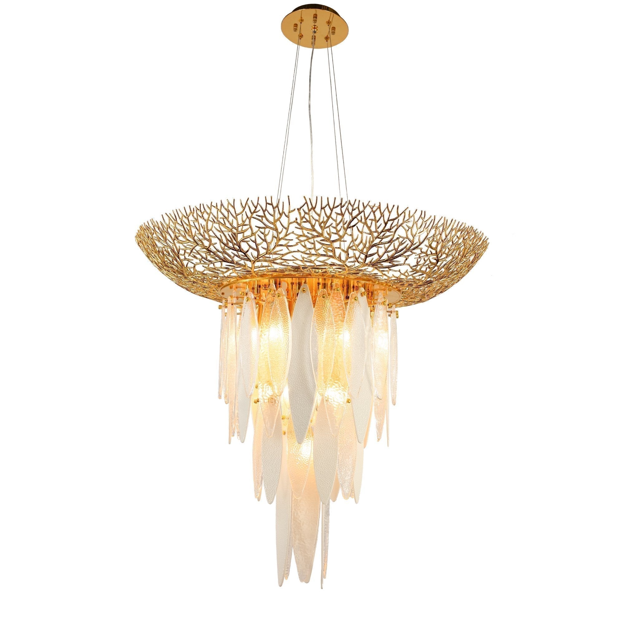 TLL Natalie Branching Murano Glass Chandelier