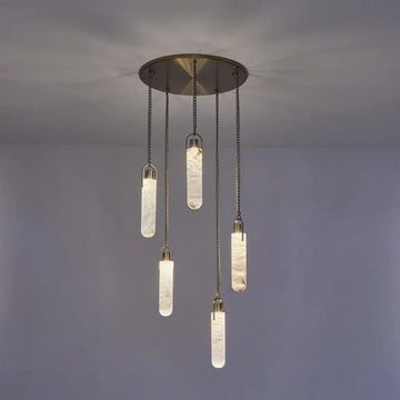 Alabaster Flint Additions Multi Light Pendant