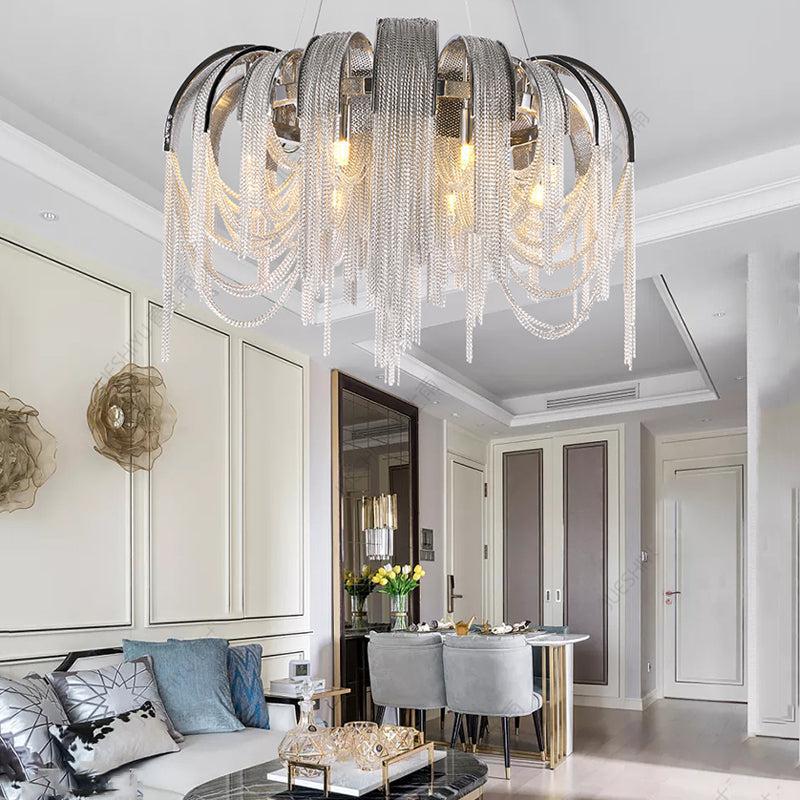 Alisa Luxury Round Decor Chandelier