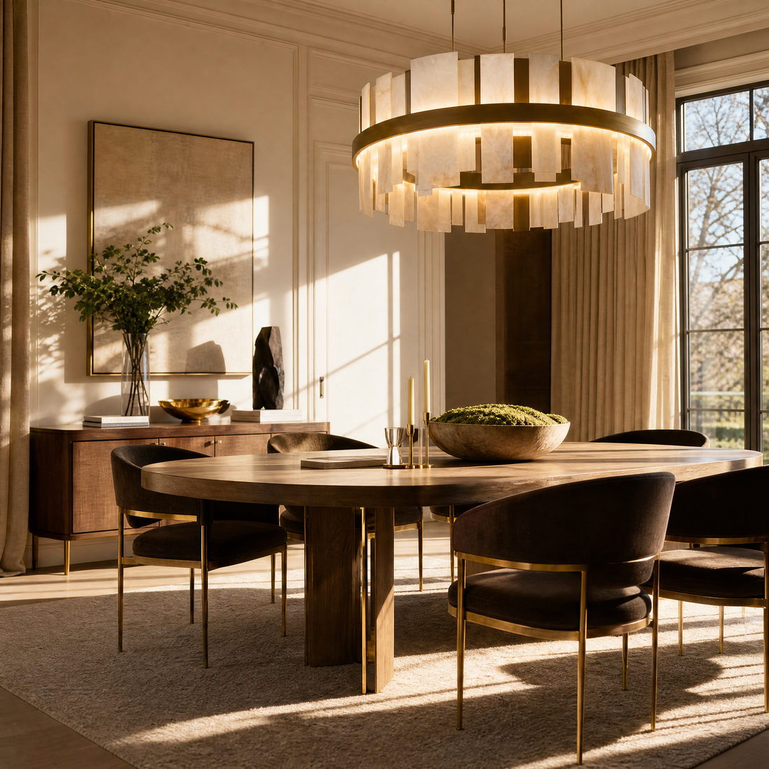 Pendant Light in matte black