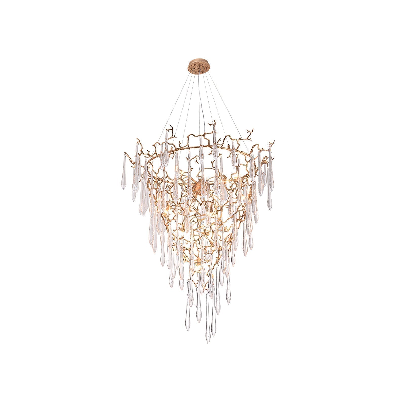 TLL Aqua Parable Chandeliers