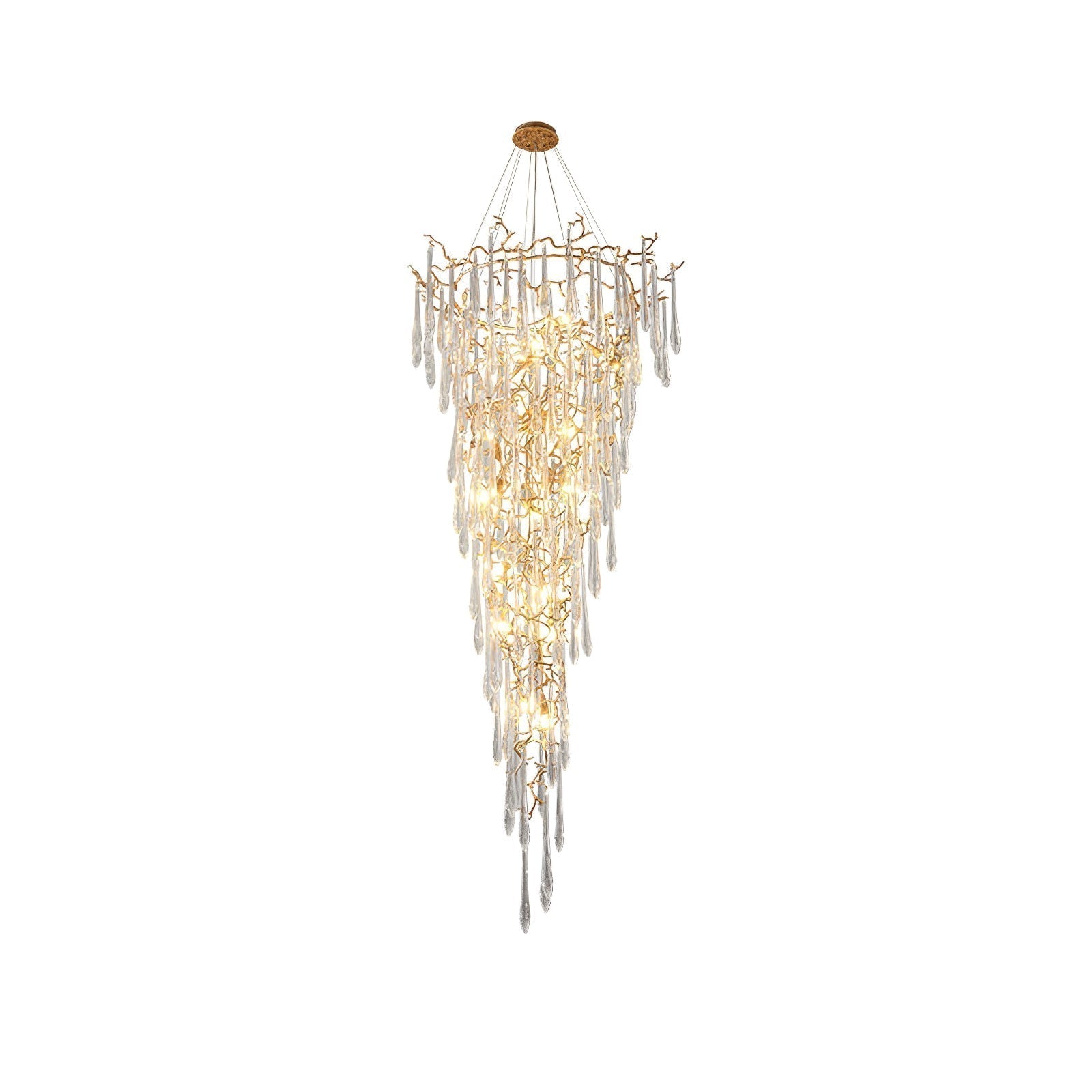 TLL Aqua Parable Chandeliers