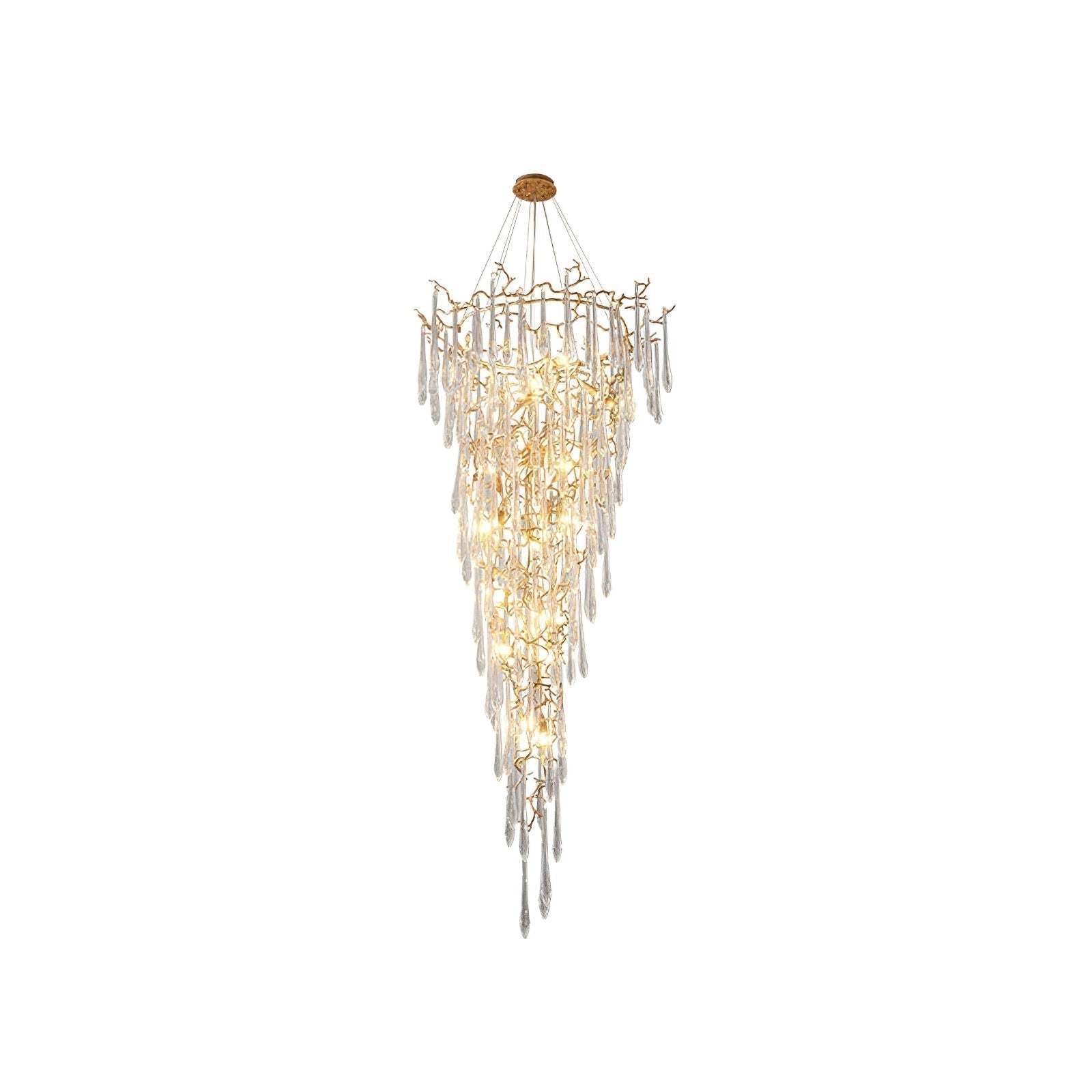 TLL Aqua Parable Chandeliers