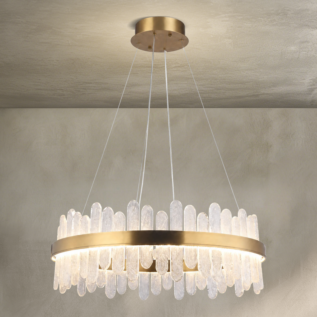 Bocciolo Handblown Chandelier — product photo
