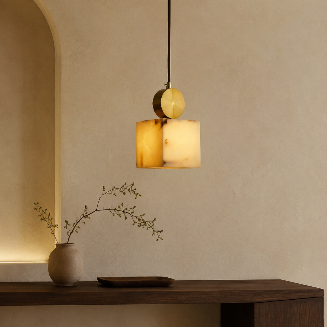 lunessa Modern Bedroom Pendant Light