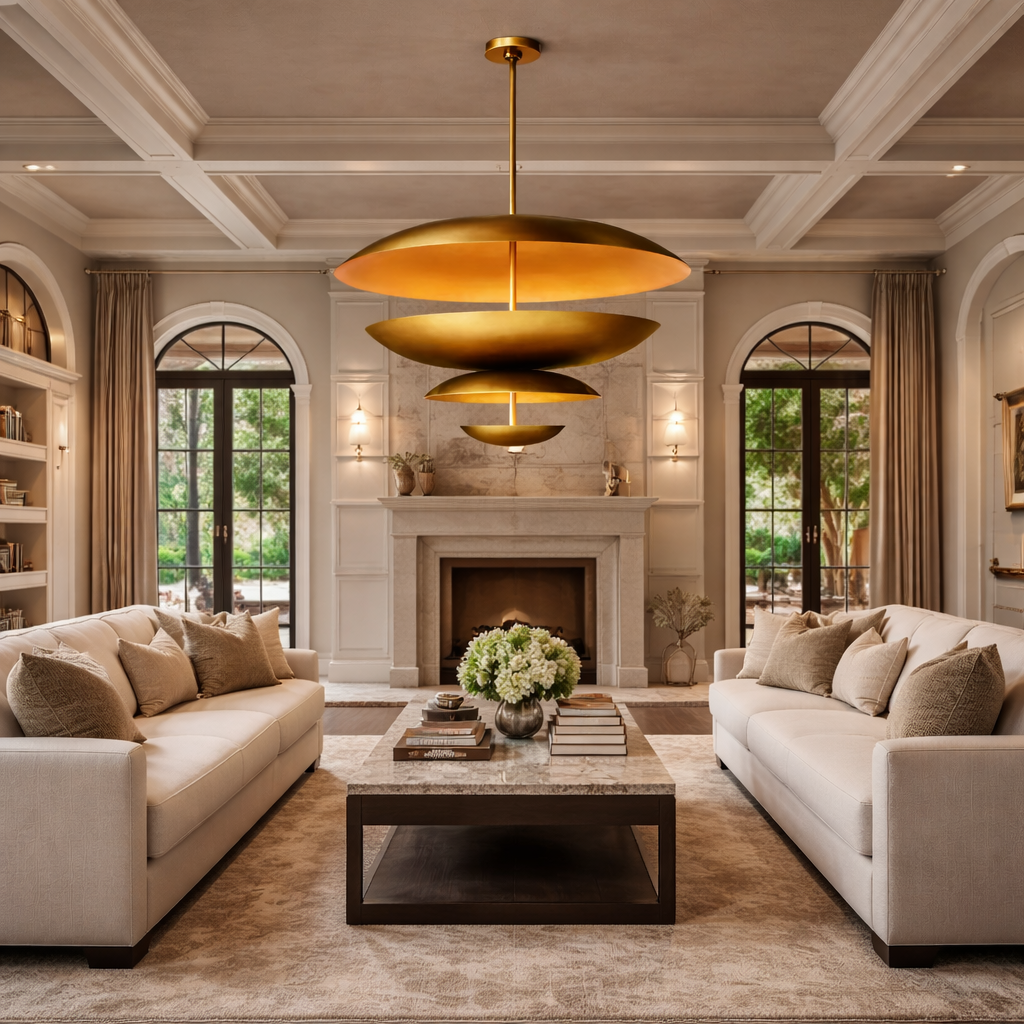 Cosmic Three-Tier Chandelier for Dining Room,Living Room