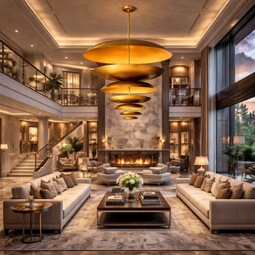 Cosmic Three-Tier Chandelier for Dining Room,Living Room